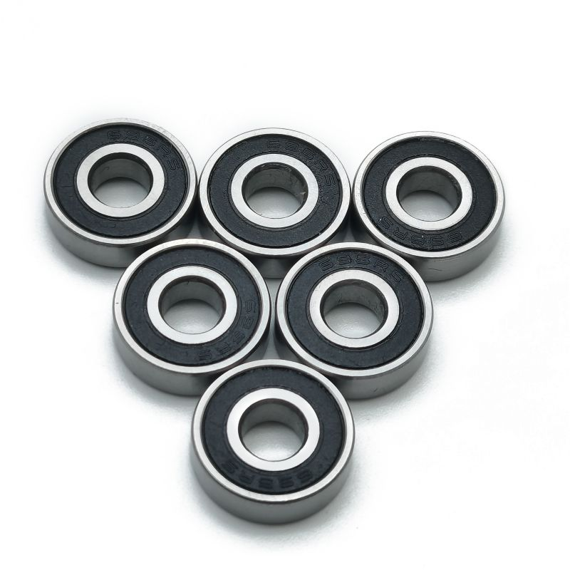 695RS Gelembung Double Rubber Sealed Ball Ball Groove Deep