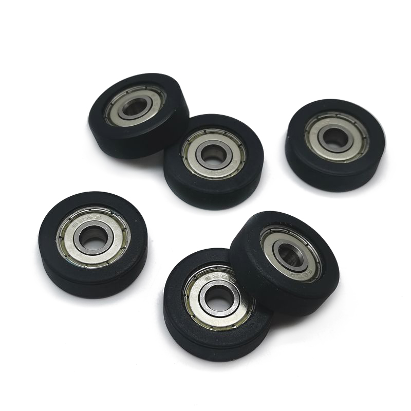 PU62626-8 626zz Black Single Row Rotary Pu Deep Groove Ball Ball