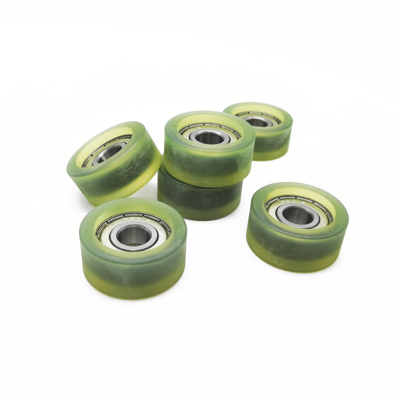 PU620140-18 6201zz 12*40*18 PU Groove Ball Beel Bearings