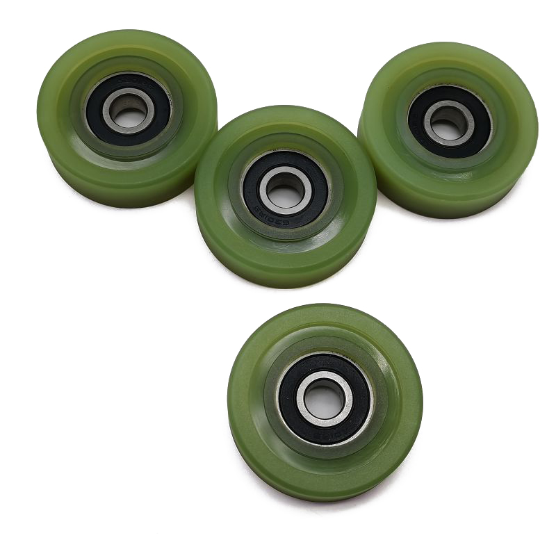 PU620160-18 6201RS bunyi rendah PU Groove Ball Beel Bearings