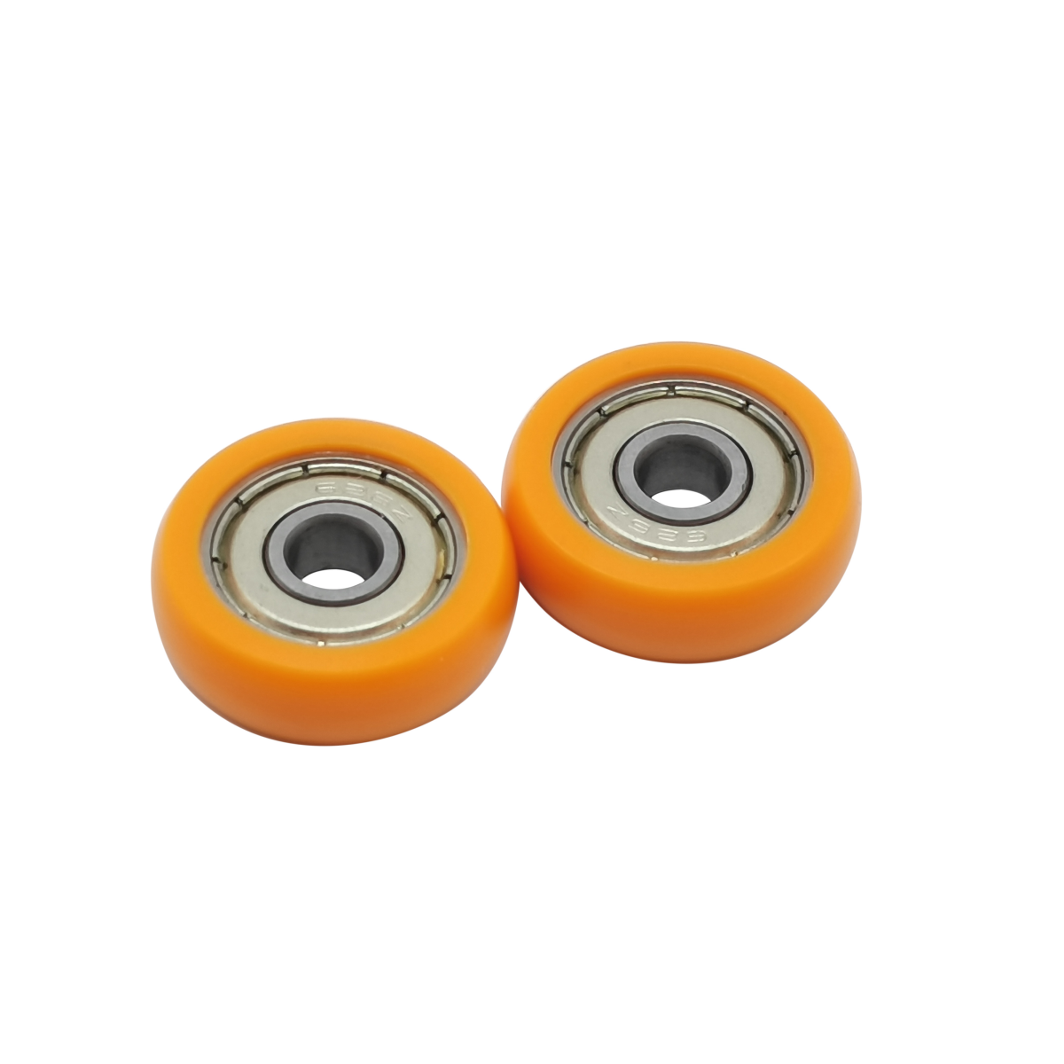 BS62626-8 Plastik Orange Bersalut Bola Alur Deep Groove